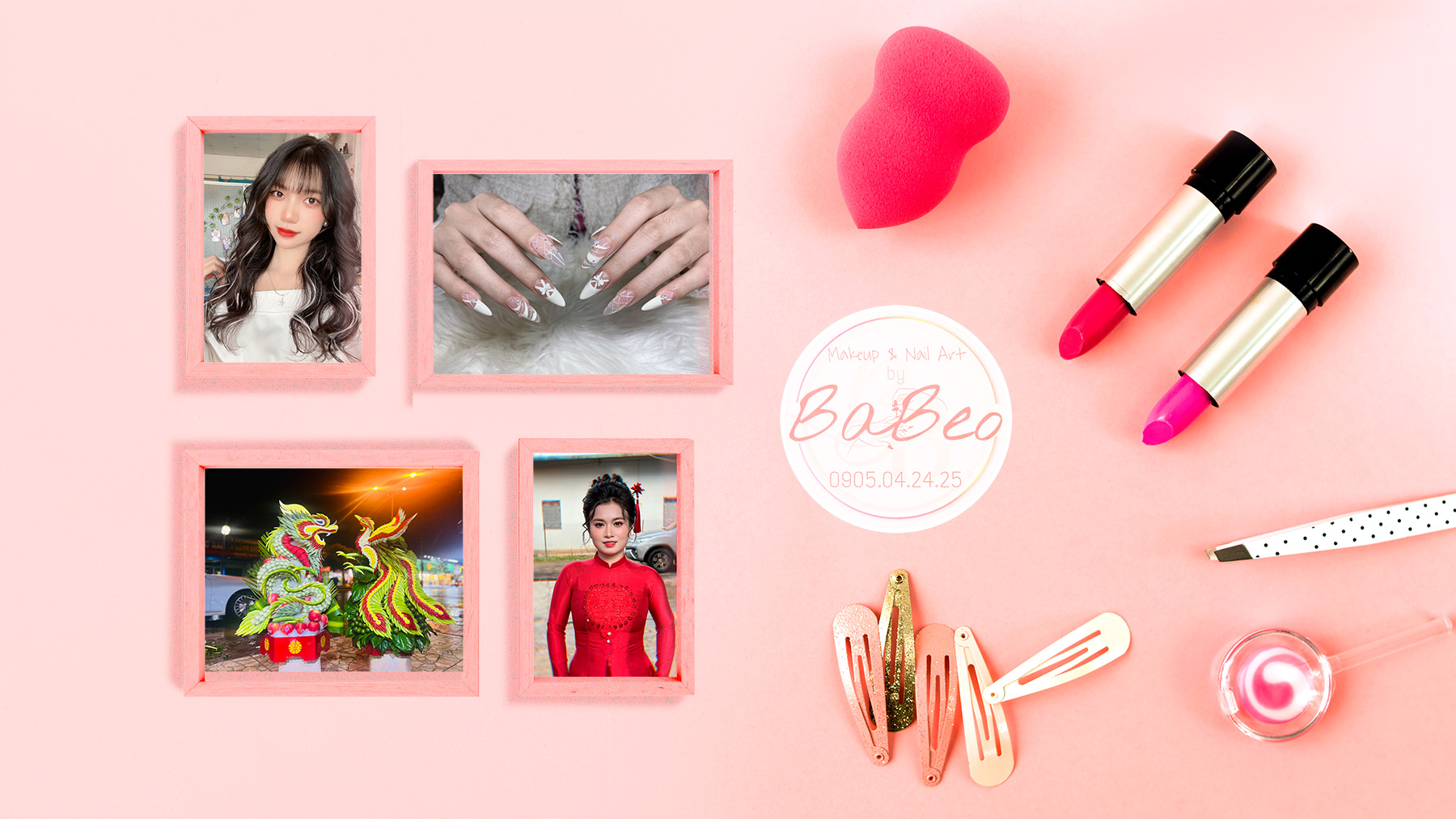 Banner Trang điểm Makeup BaBeo Phước An