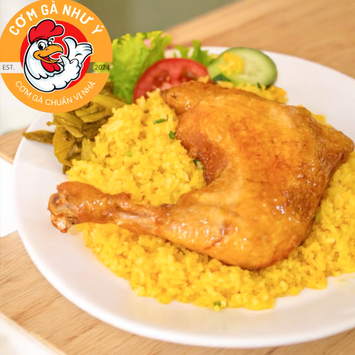 Cơm gà sối mỡ đùi gà Cơm gà Như Ý Phước An