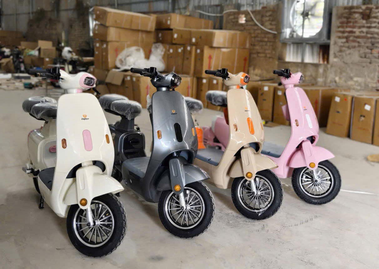 Xe điện số 6 tại Vân Mỹ Hòa An Phước An