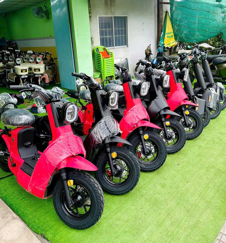 Xe điện số 7 tại Vân Mỹ Hòa An Phước An