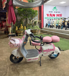 Xe điện số 9 tại Vân Mỹ Hòa An Phước An