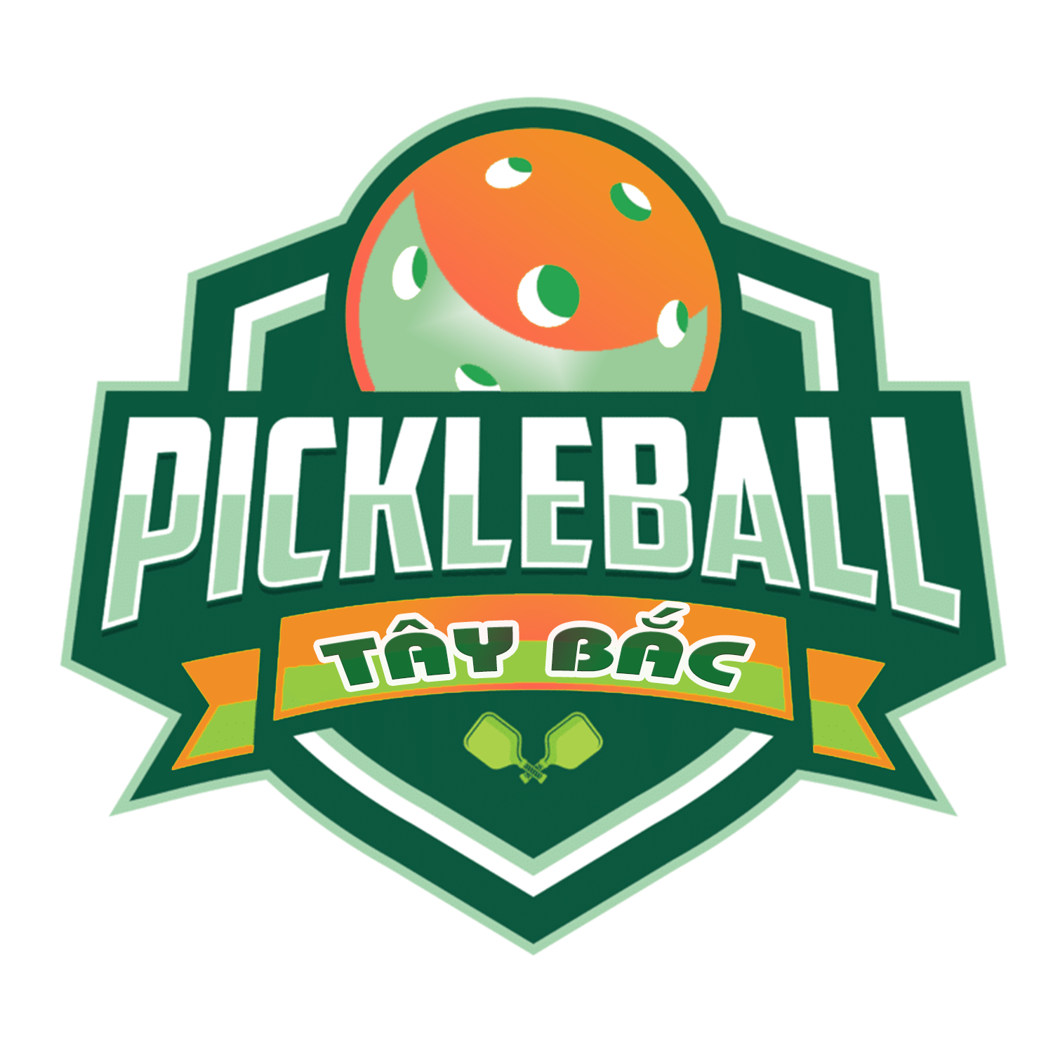 Logo Sân Pickleball Tây Bắc Hóc Môn