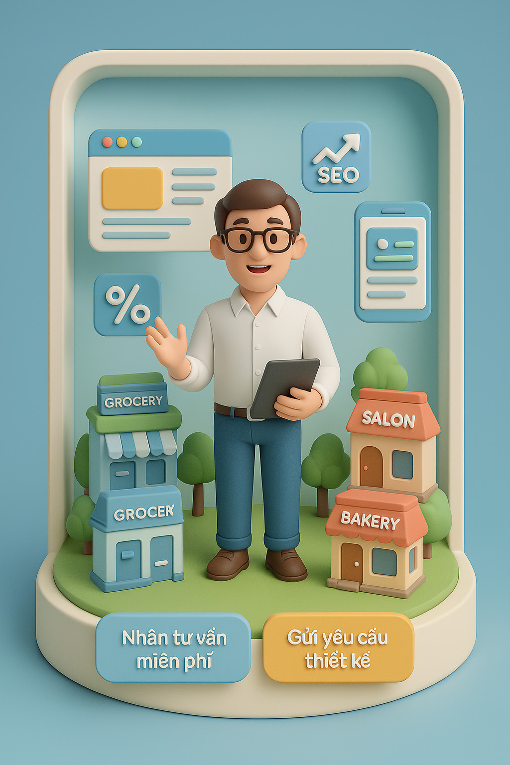 Giới thiệu TR Places thiết kế landing pages